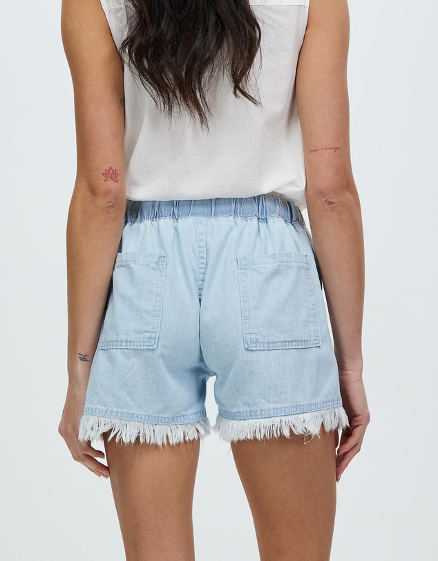 KAJA Clothing - Tilly Denim Shorts - Blue