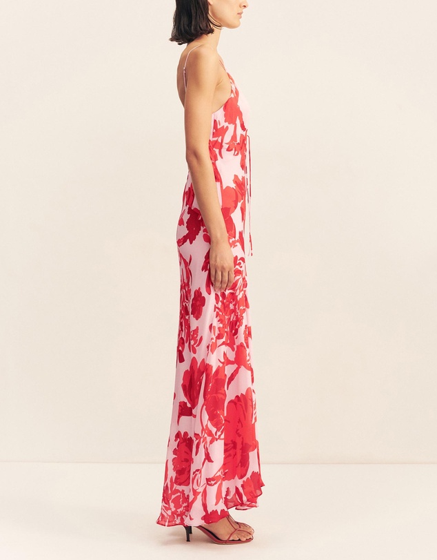 Shona Joy - Aleyna Plunged Maxi Dress