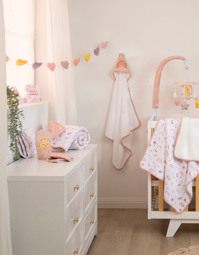 Living Textiles - Bunting Decoration - Bohemian Bliss/Heart