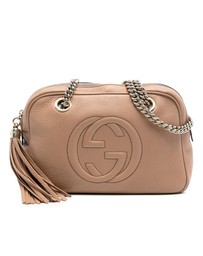 Pre-Loved by Azura Reborn - Pre-Loved Pebbled Leather Soho Chain Zip Shoulder Bag