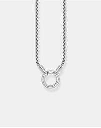 THOMAS SABO - THOMAS SABO Fine Venetian chain in blackened 925 silver