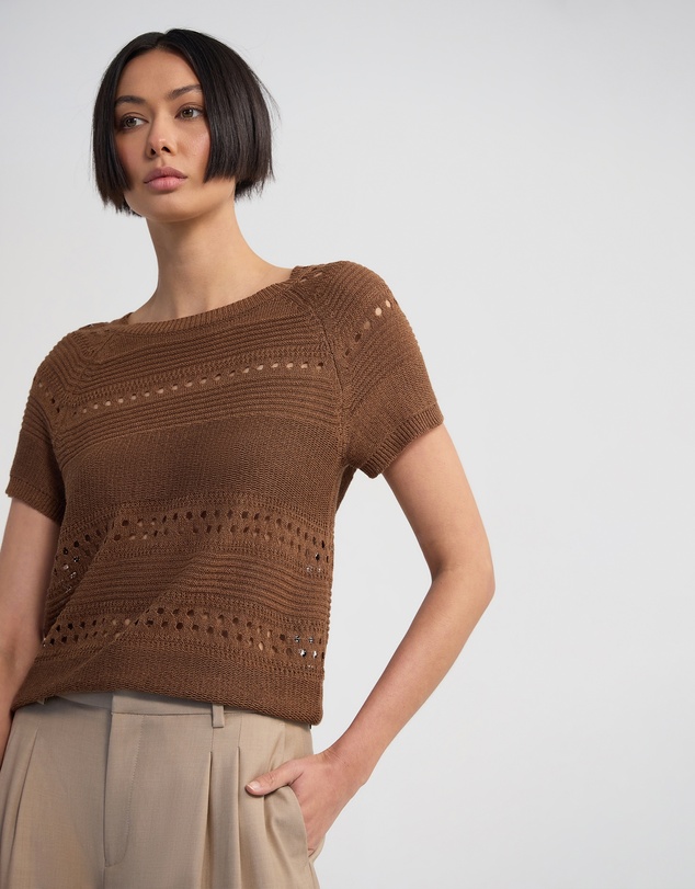 Oxford - Gaia Open Pattern Knit