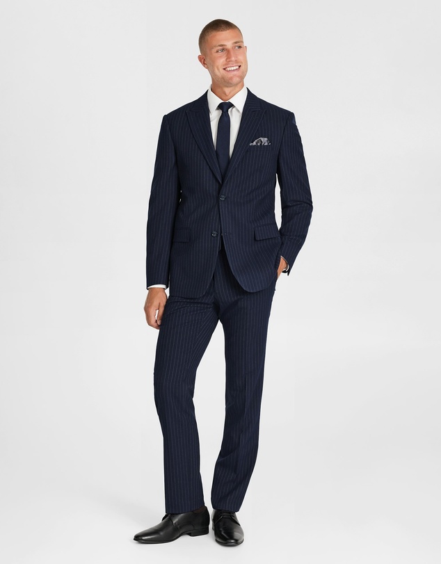 Tarocash - Valor Pinstripe Suit Jacket