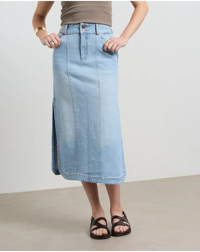 DRICOPER DENIM - Mona Denim Skirt