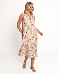 Petal & Pup - Breeze Midi Dress - Floral