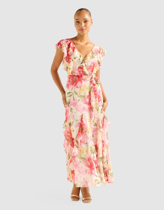Forever New - Naya Ruffle Midi Dress