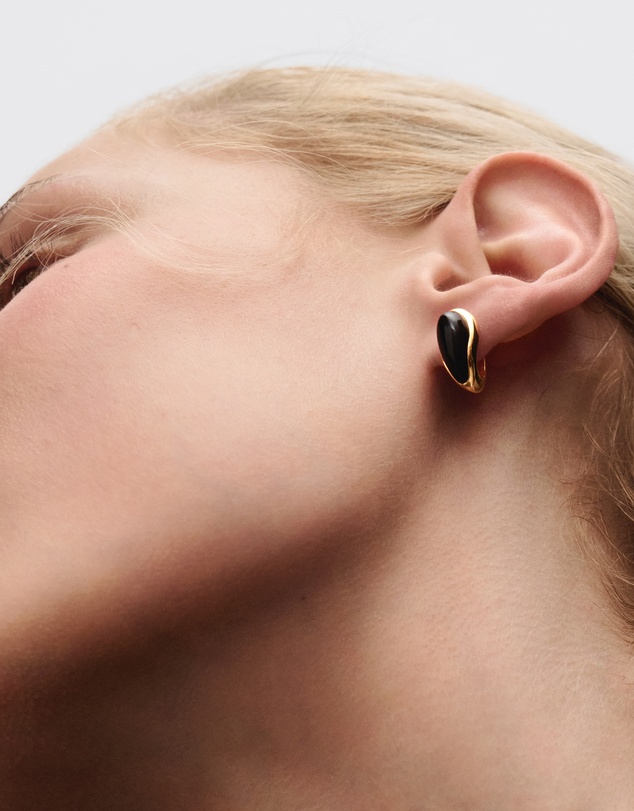 PDPAOLA - Quartz Luna Earrings