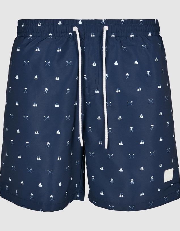 Urban Classics - Pattern Swim Shorts
