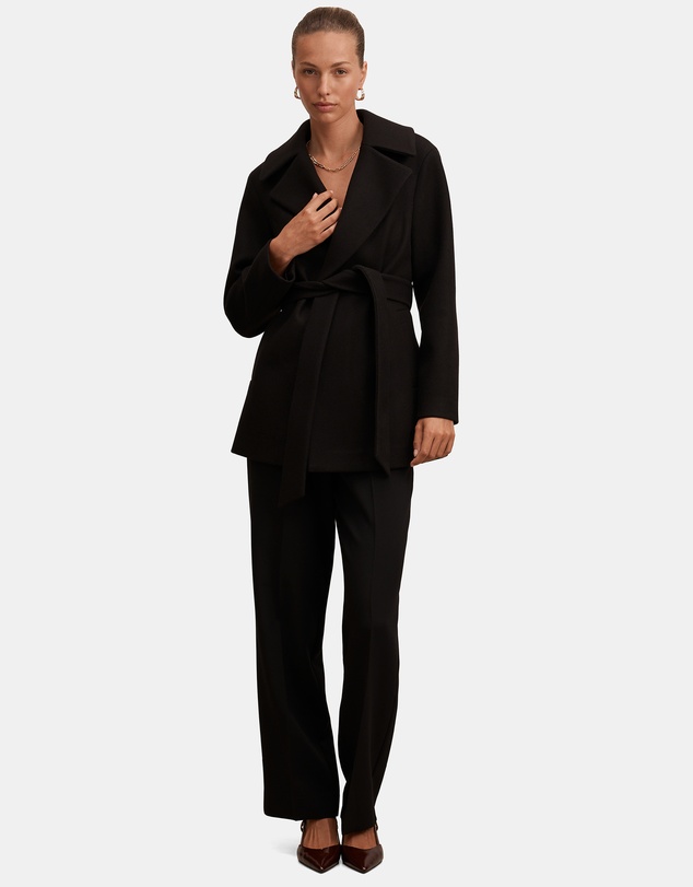 Forever New - Sabrina Short Wrap Coat