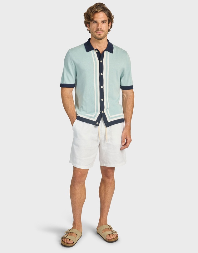 Academy Brand - Charlie Stripe Knit SS Shirt