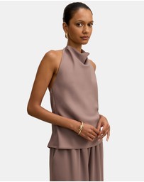 Forever New Petite - Evelyn Petite Halter Neck Backless Top