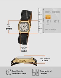 Fossil - Harlow Black Analogue Watch
