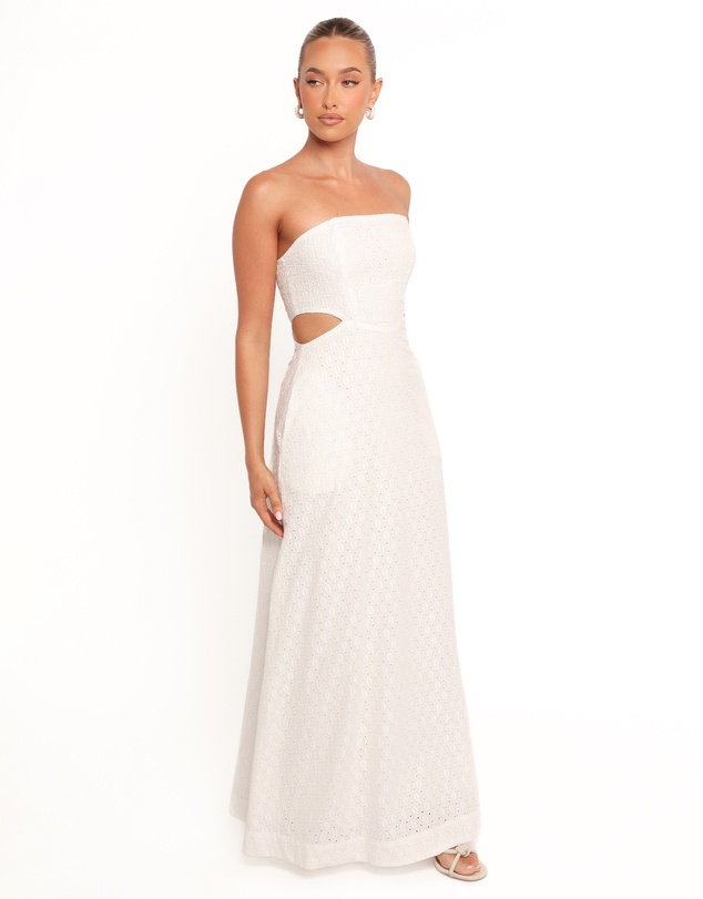 Petal & Pup - Laura Midi Dress - White