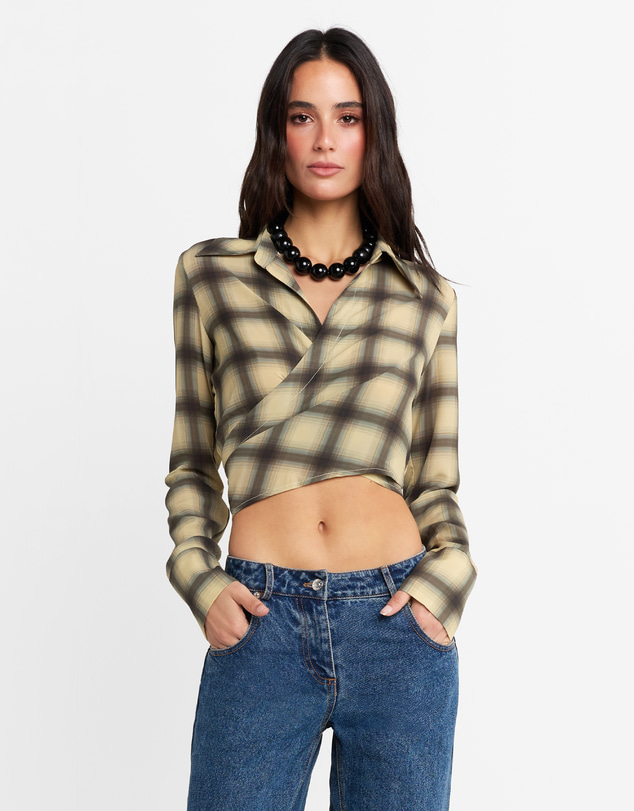 Madison The Label - Eloise Wrap Top