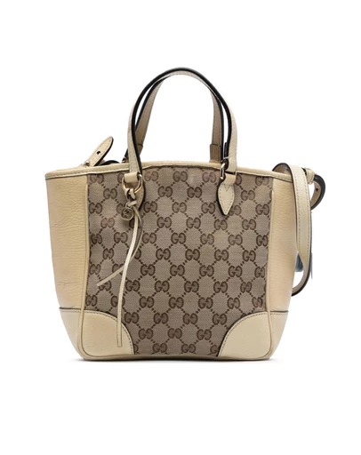 Pre-Loved by Azura Reborn - Pre-Loved Small GG Canvas Bree Satchel