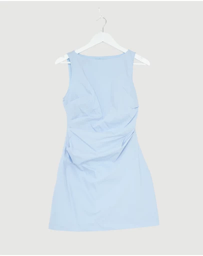 Revibe - Repaired Lover Amala Tuck Detail Mini Dress - AU 10