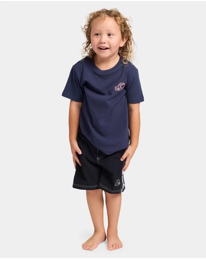 Quiksilver - Boys 2 to 7 Blow Tail T-Shirt