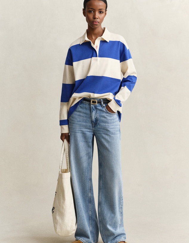 Gant - Striped Cotton Heavy Rugger