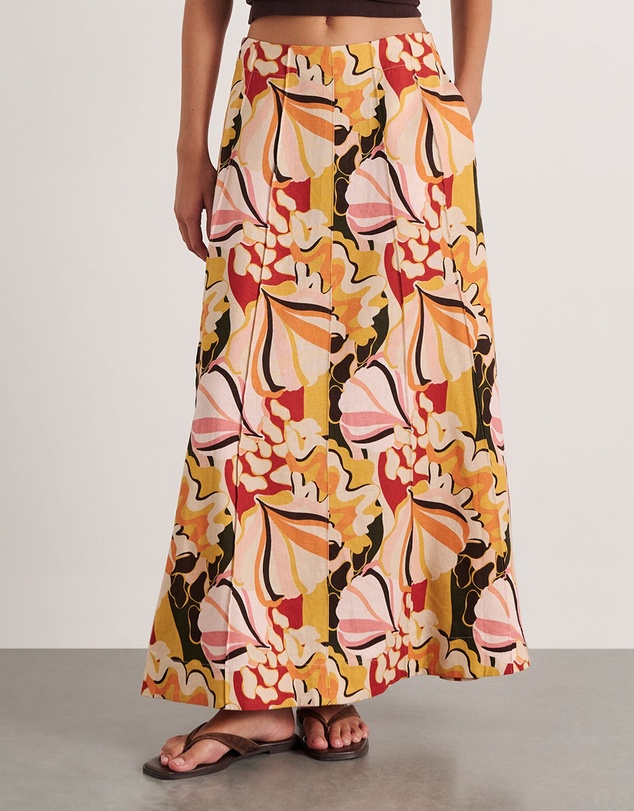 Jag - Lila Maxi Skirt