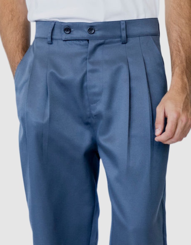 Justin Cassin - Mooney Button Cropped Pants