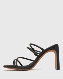Betts - Cleopatra High-Heeled Strappy Mules