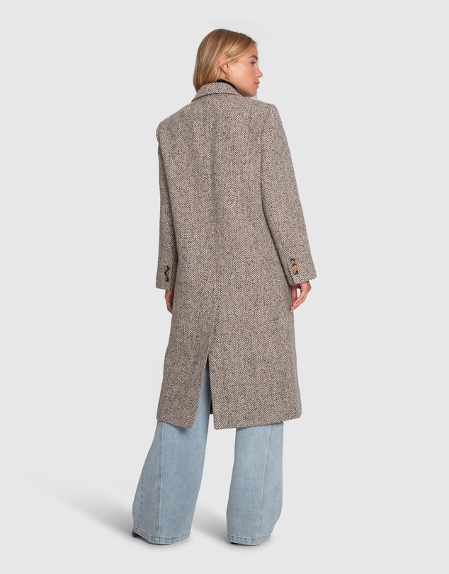 Belle & Bloom - Wherever I Go Tweed Coat