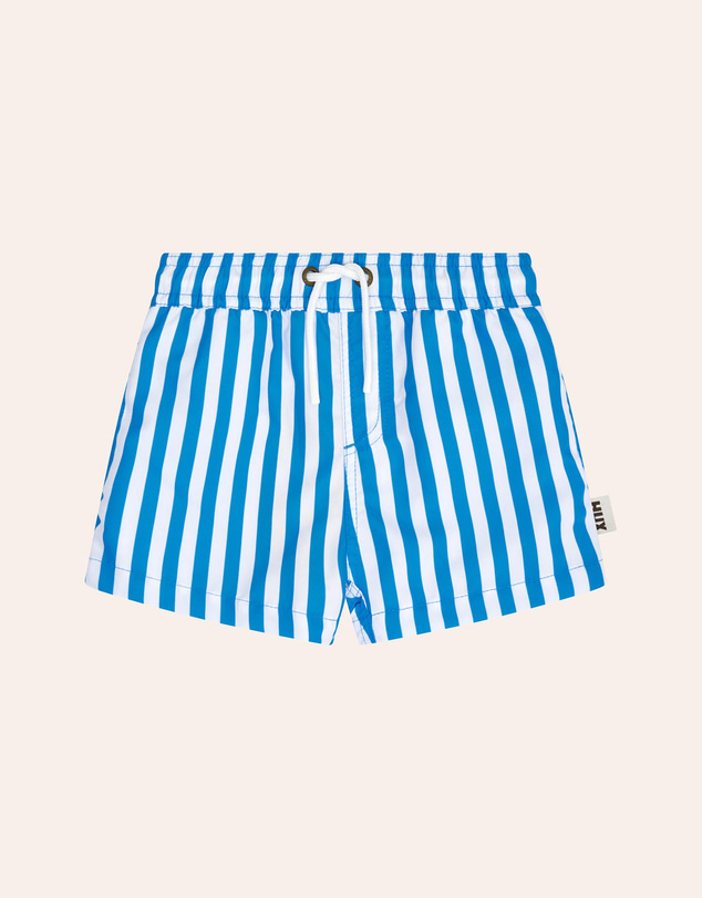 Huxbaby - Aqua Stripe Boardshorts - Babies-Teens