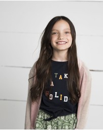 Like FLO - Knotted Sweat Tee - Kids-Teens
