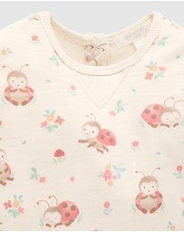 Purebaby - Fleecy Track Growsuit -Kids-Babies