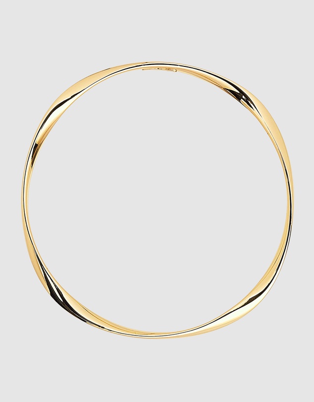 Najo - Garden of Eden Yellow Gold Bangle (65mm)
