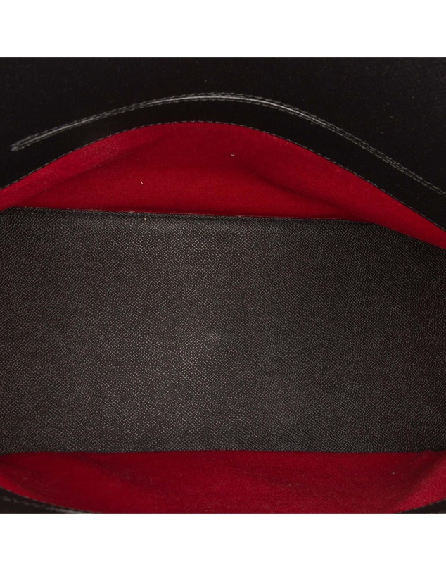 Pre-Loved by Azura Reborn - Pre-Loved M Grained Calfskin Ville Top Handle Bag