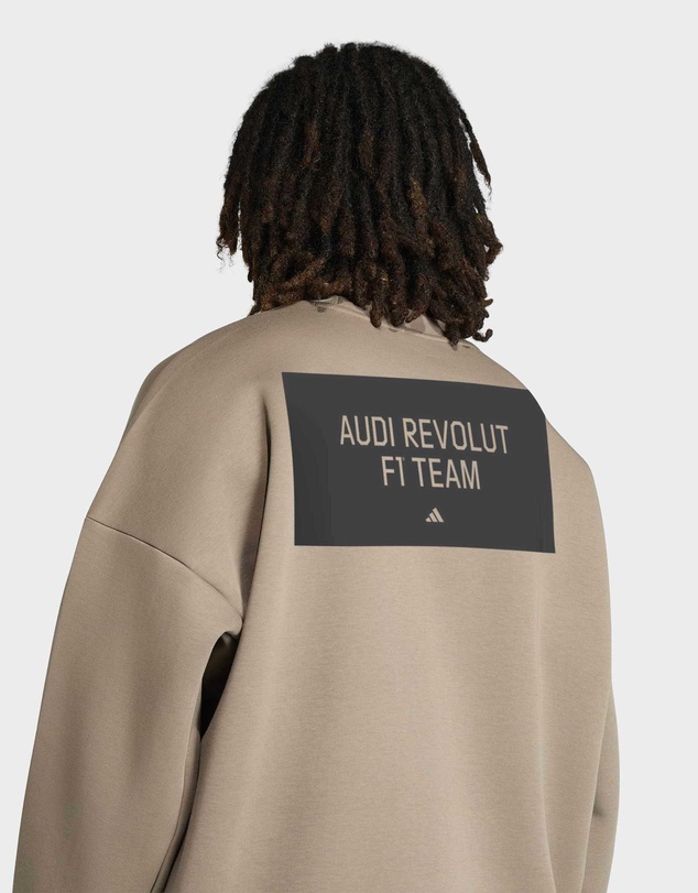 adidas Performance - AUDI REVOLUT F1 TEAM ELEVATED CREW SWEAT SWEATSHIRT Mens