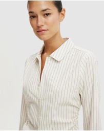 Cotton On - Peyton Gathered LS Shirt
