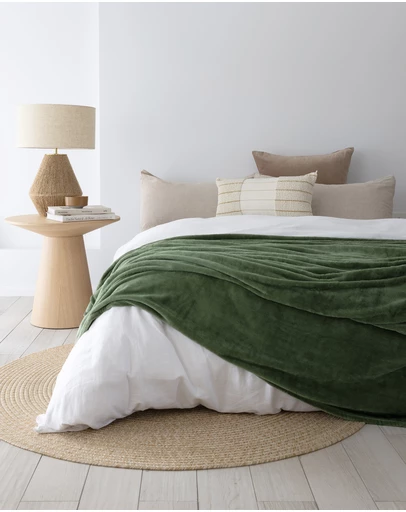 Bambury - Ultraplush Blanket Moss