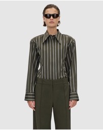CAMILLA AND MARC - Tari Strong Shoulder Short Trench Coat