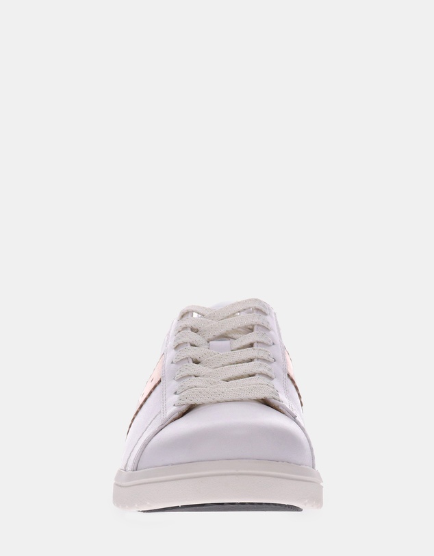 Mia Vita - Brooklyn Lace-Up Casual Sneaker - White