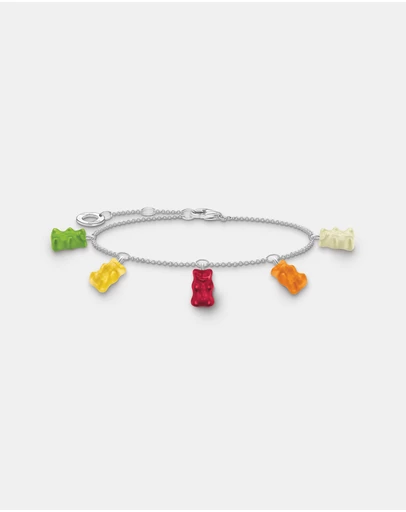 THOMAS SABO - HARIBO Bracelet with 5 Colourful Goldbears