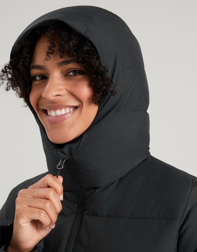 Kathmandu - Epiq Longline Down Puffer Jacket Warm Outdoor Winter Coat