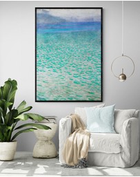 Inka Arthouse - Lake Attersee by Gustav Klimt Art Print