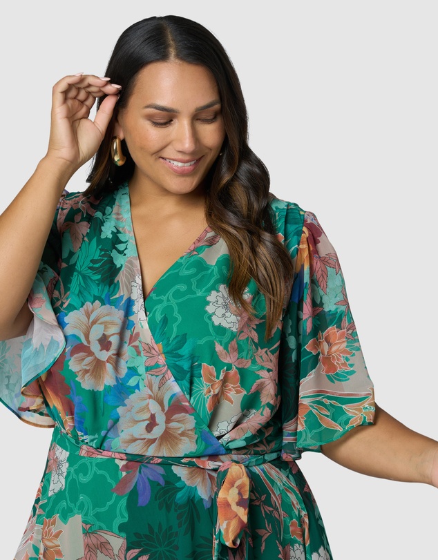 Pink Dusk by Curve Project - Hypnotic Maxi Dress