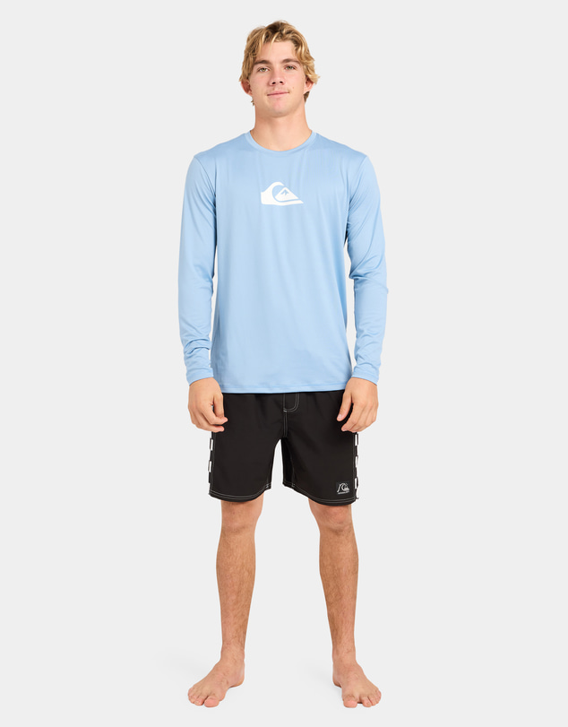 Quiksilver - Mens Solid Streak UPF 50 Long Sleeve Surf Shirt