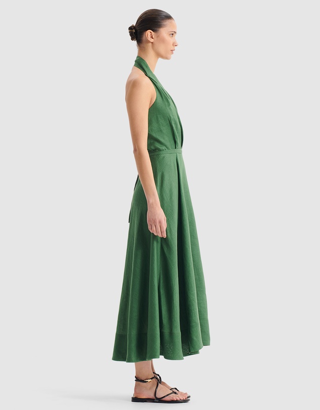 Morrison - Ronni Linen Halter Dress