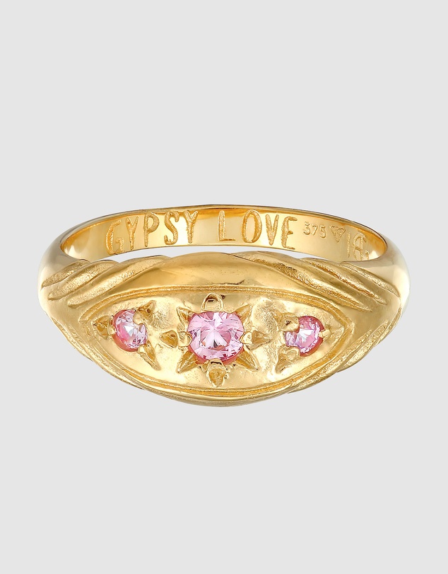Haze & Glory - ICONIC EXCLUSIVE - Love Rules Ring - 9K Solid Gold