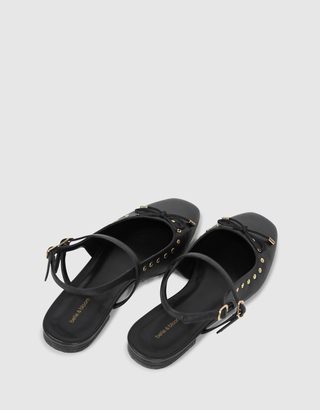 Belle & Bloom - True Romance Slingback Leather Flat