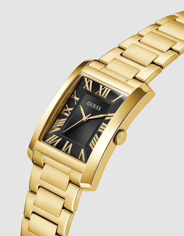 GUESS - Guess Men's Gold Tone 33.7mm Analogue Watch