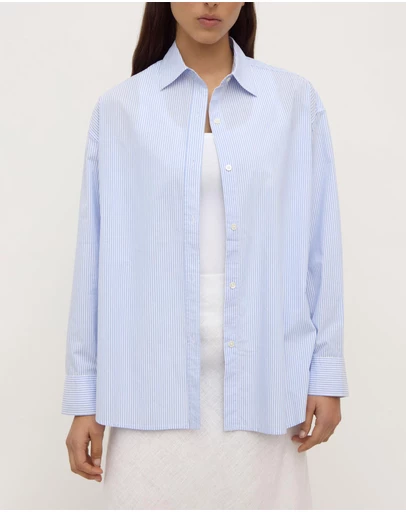 Assembly Label - Avoca Stripe Long Sleeve Shirt