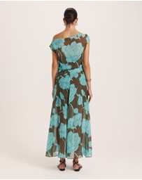 SABA - Verdisa Silk Off Shoulder Top
