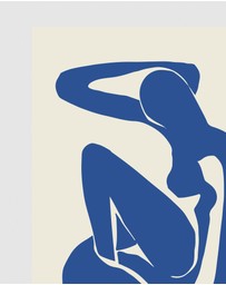 Inka Arthouse - Blue Nude by Henri Matisse Art Print