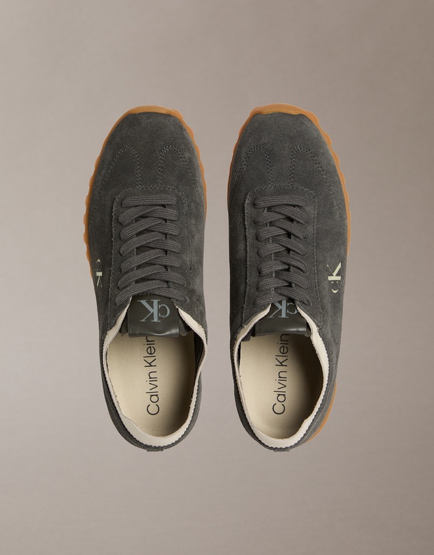 Calvin Klein - Suede Low Profile Runner Sneakers