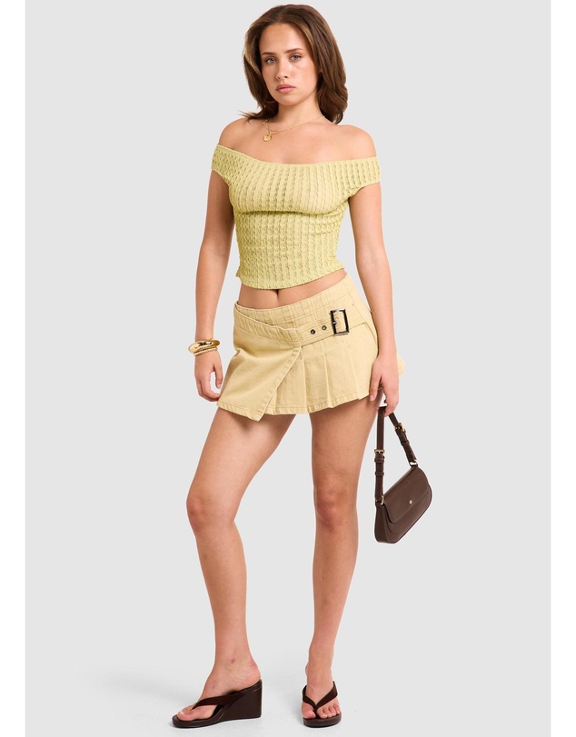 Neon Hart - Molly Pleat Wrap Skirt